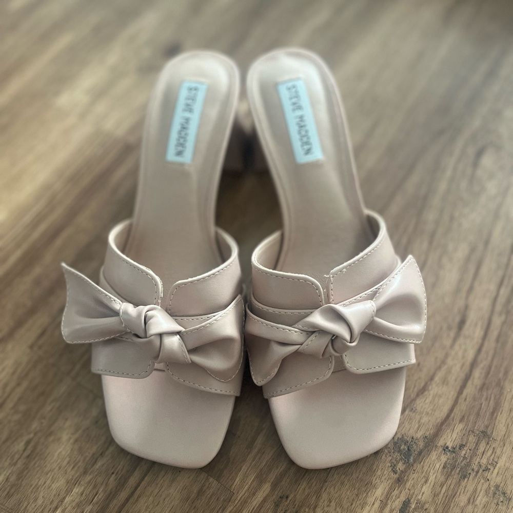 Steve Madden Women's Blush Bow Mules
